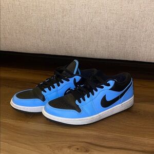 Blue & Black Air Jordans